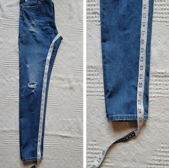 Farrah Skinny Ankle, AG-ED  High-rise skinny ankle denim jean - Picture 13 of 14